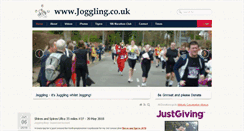 Desktop Screenshot of joggling.co.uk